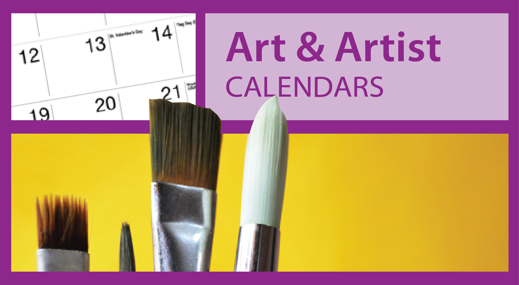 Promotional Art & Artist Calendars https://www.valuecalendars.com/products/standard_imprinted_calendars/promotional_art_calendars