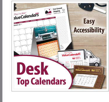 Personalized Desk Calendars Promotional Desk Top Calendars At