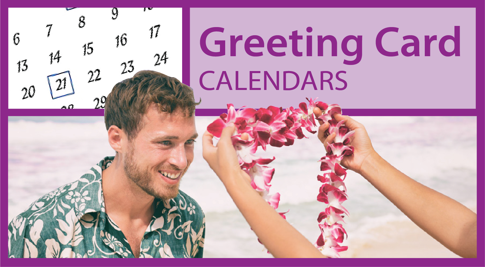 Promotional Greeting Card (Z-Fold) Calendars