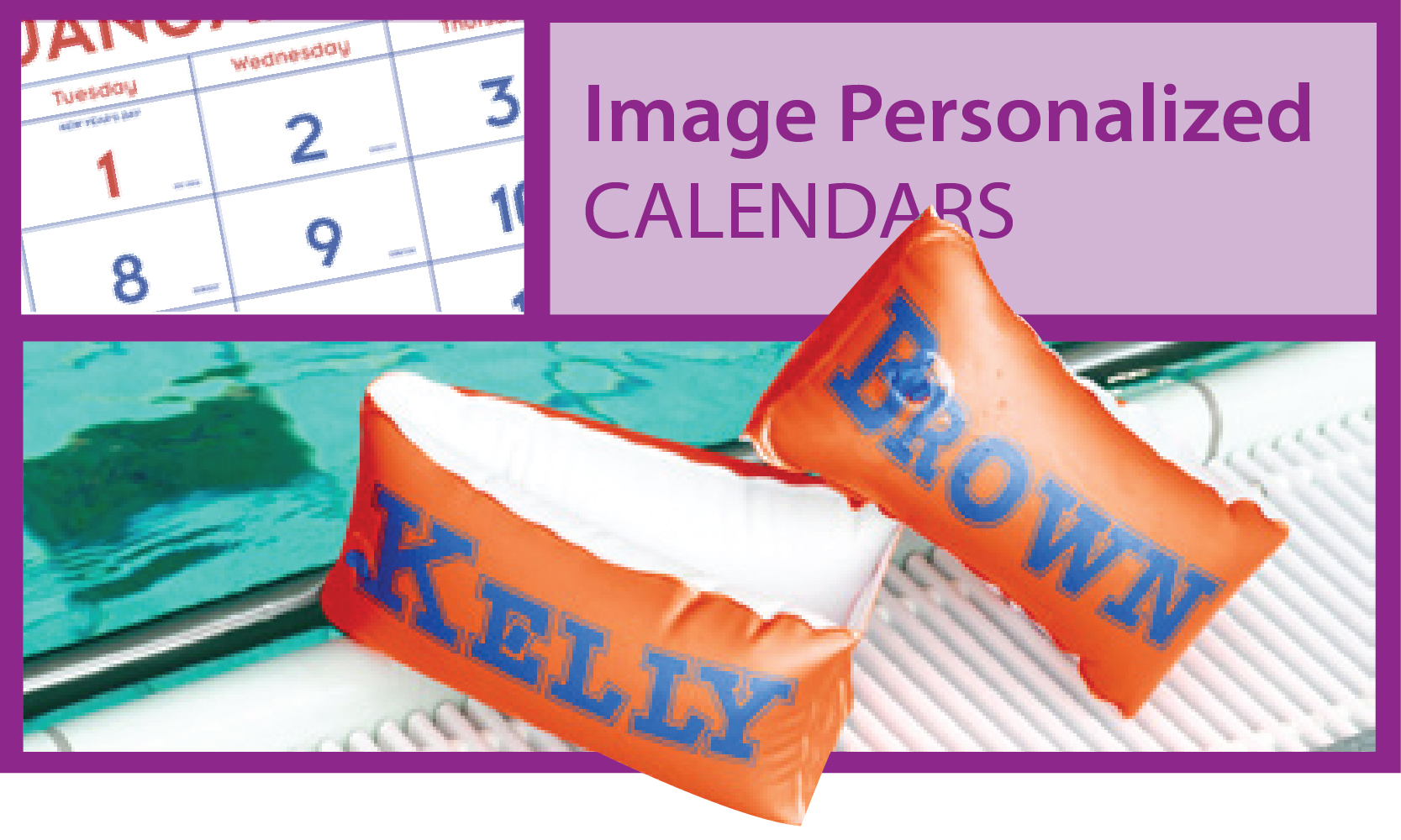 Promotional Image Personalized Calendars