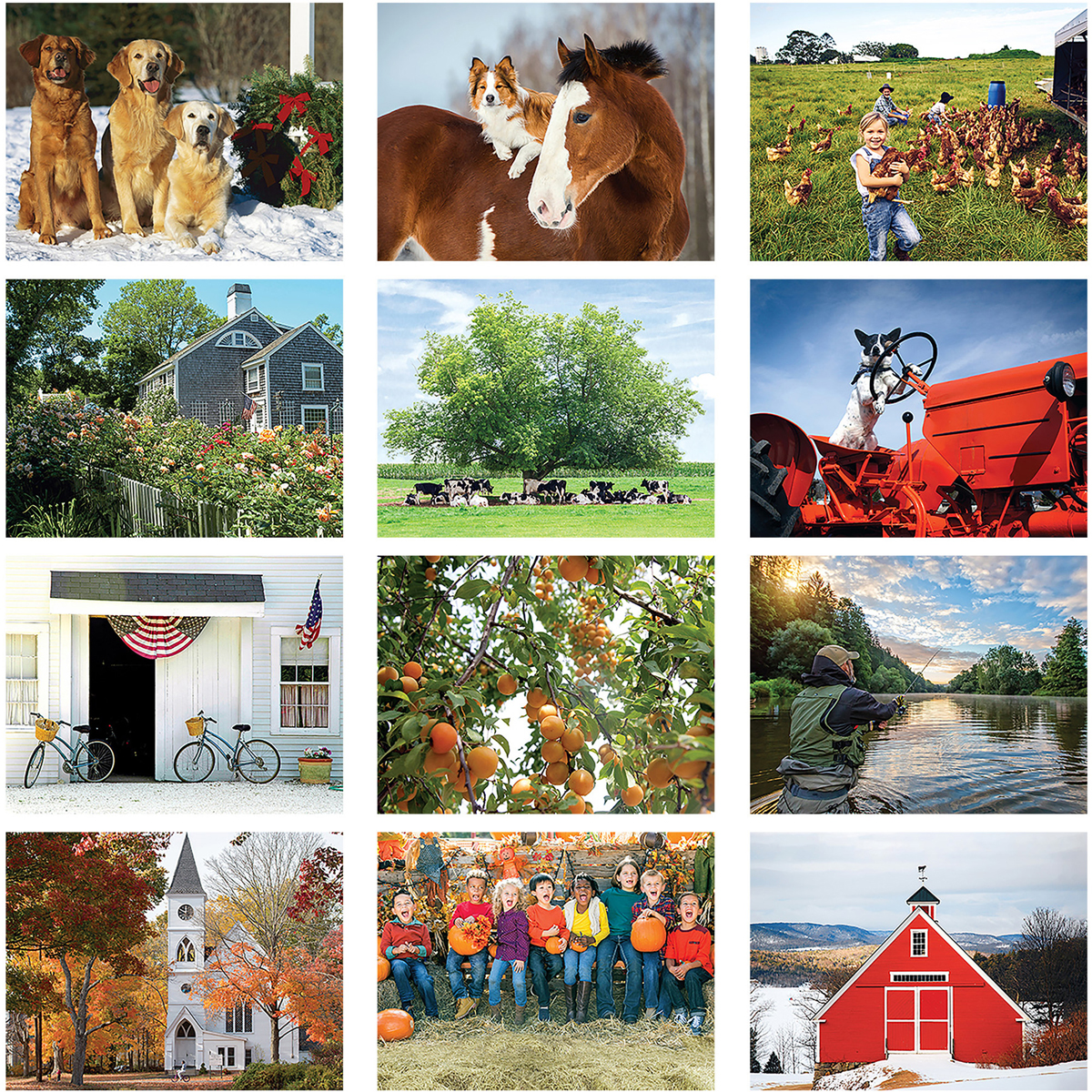 2024 Old Farmers Almanac - Country Calendar | 10-1/2" x 18-1/4