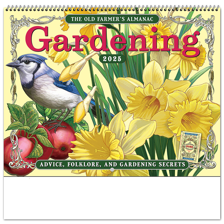 2024 Old Farmers Almanac Gardening (Spiral) Calendar 101/2" x 181
