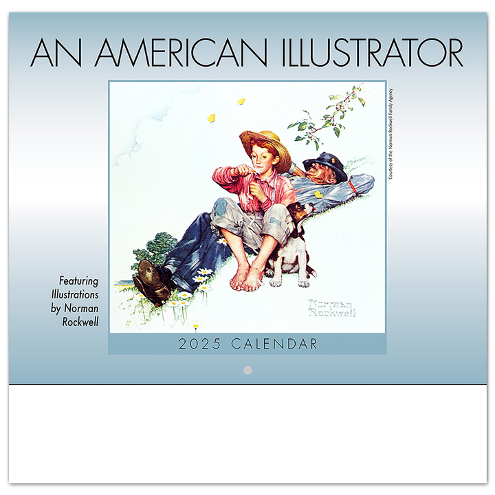 2024 American Illustrator Calendar | 10-1/2" x 18-1/4" Custom Staple