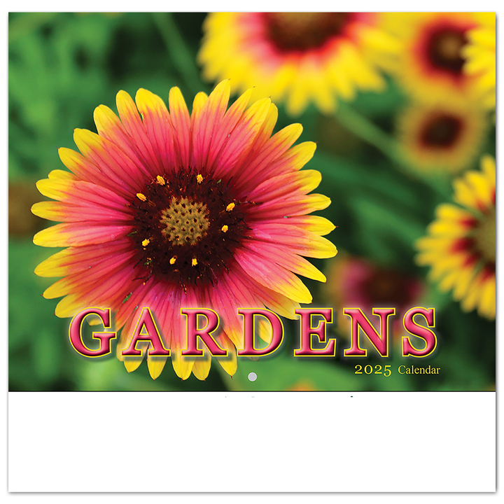 2024 Gardens II Calendar | 10-1/2" x 18-1/4" Promotional Staple Bound