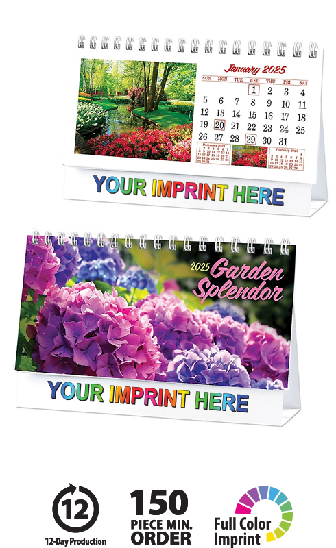 2025 Garden Splendor (Desk) Calendar | 6-1/4