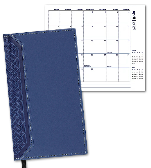 2025 Avalon Monthly Pocket Planner Duo Ely Promotional Imprinted