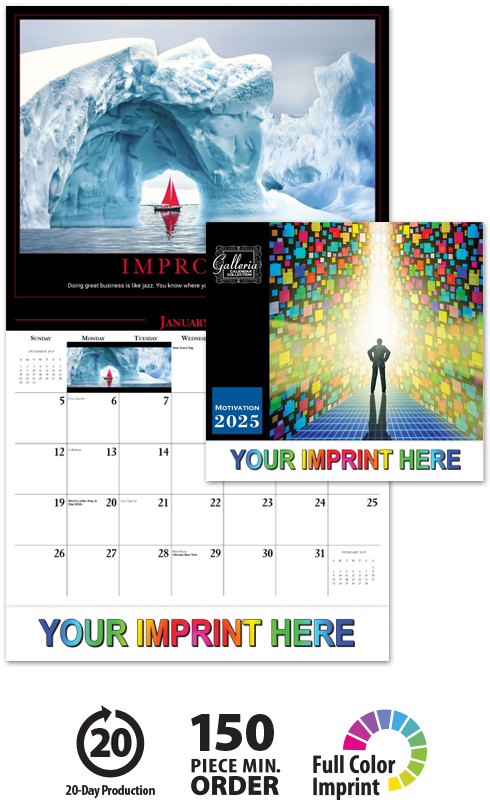 2025 Galleria Collection Motivations Calendar | 10-5/8