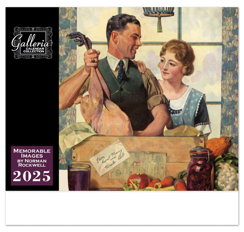2024 Galleria Collection Norman Rockwell Memorable Images Calendar | 10