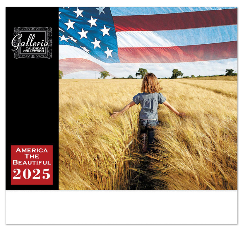 2024 Galleria Collection America the Beautiful Calendar 105/8" x 18
