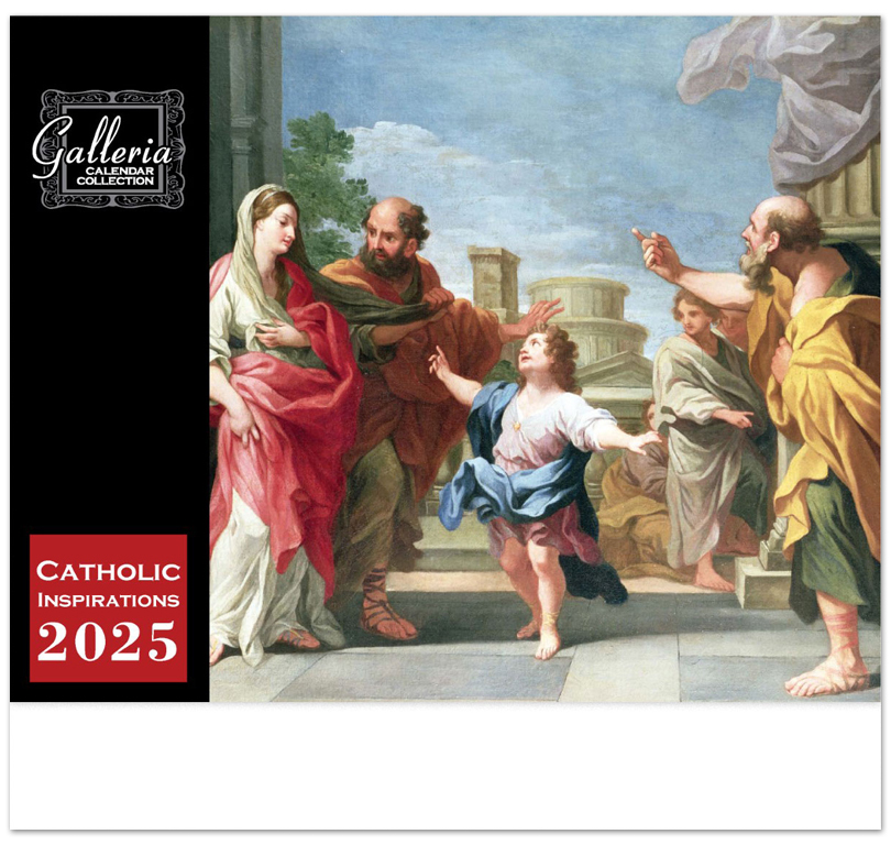 2024 Galleria Collection Catholic Inspiration Calendar 105/8" x 181