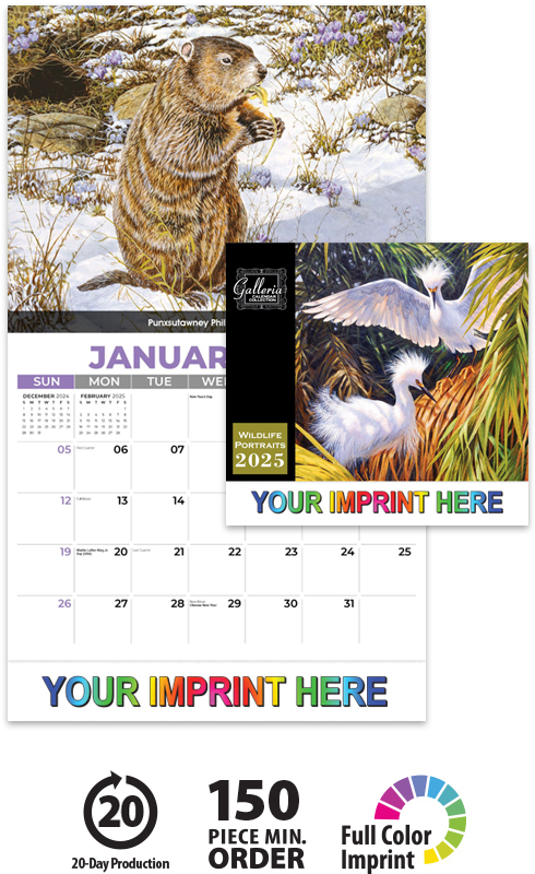 Wildlife Portraits Calendar Ii 