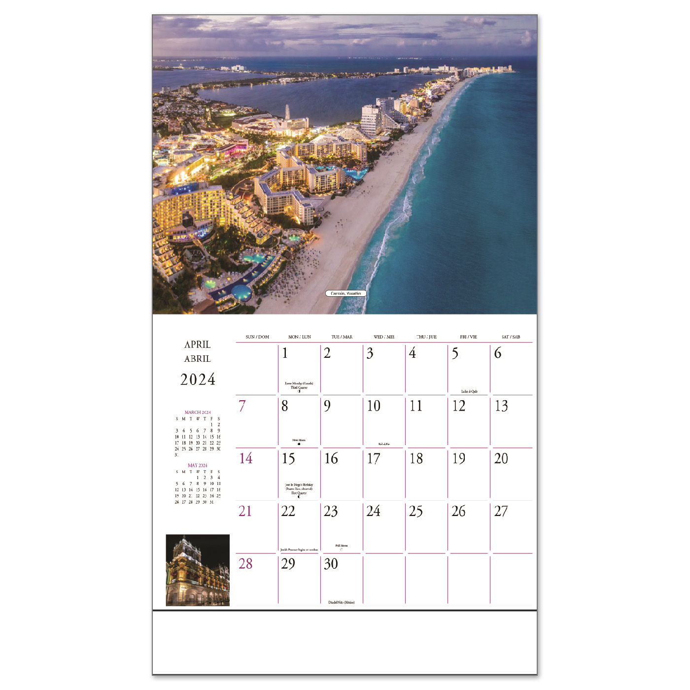 2024 Promotional Viva Mexico Calendars Custom Imprinted Scenic