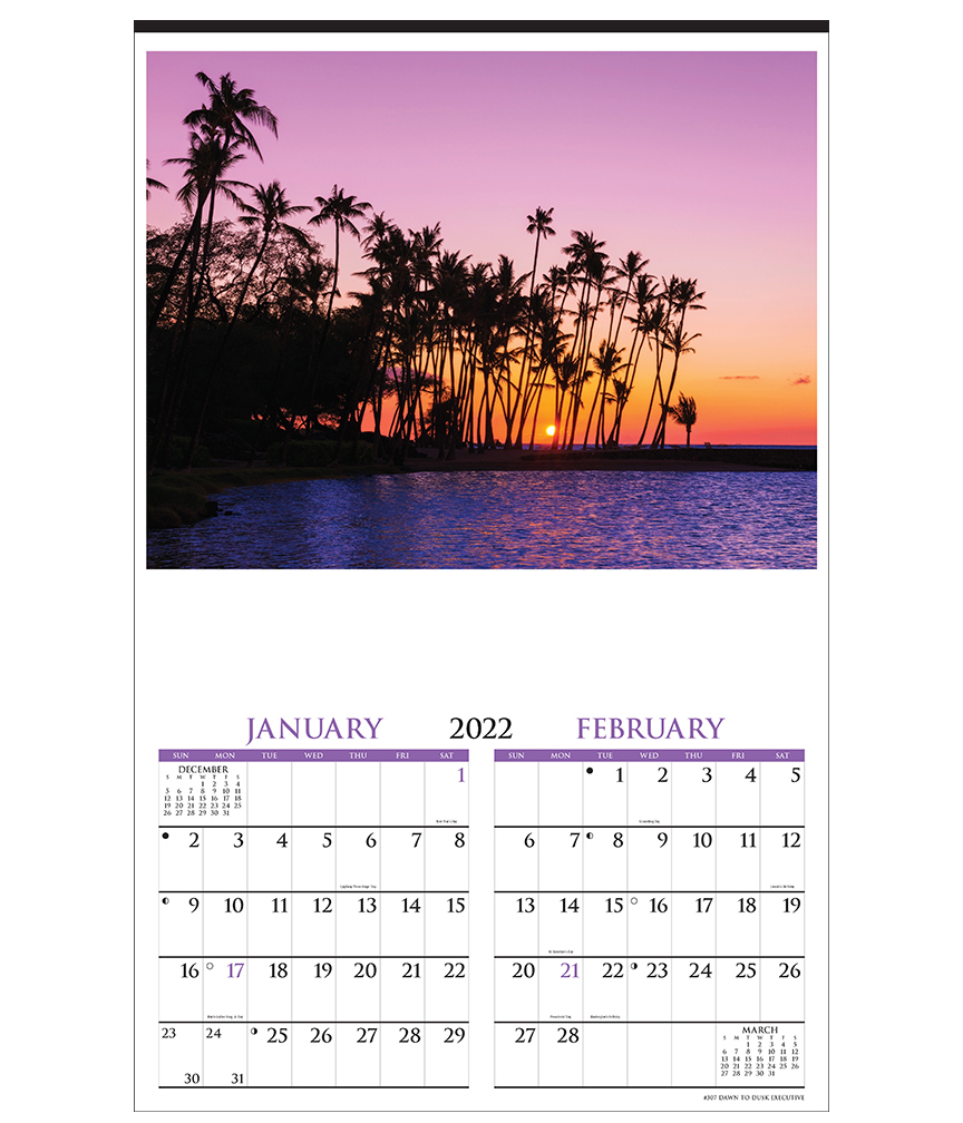 dawn dusk calendar