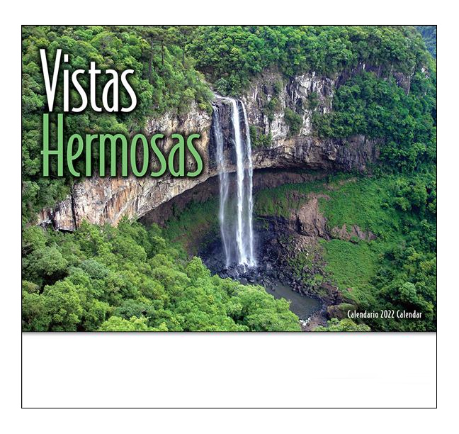 2021 Vistas Hermosa's Calendar 107/8" x 18" Imprinted Promotional