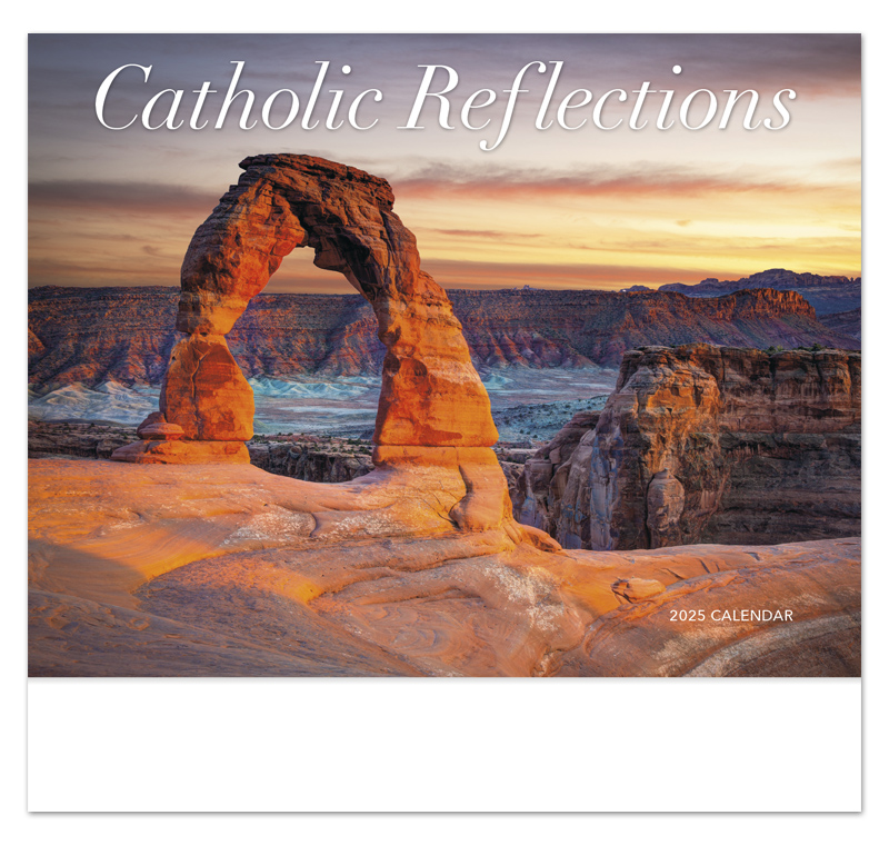 2025 Reflections Catholic Promotional Wall Calendar 10 7/8 quot x 18