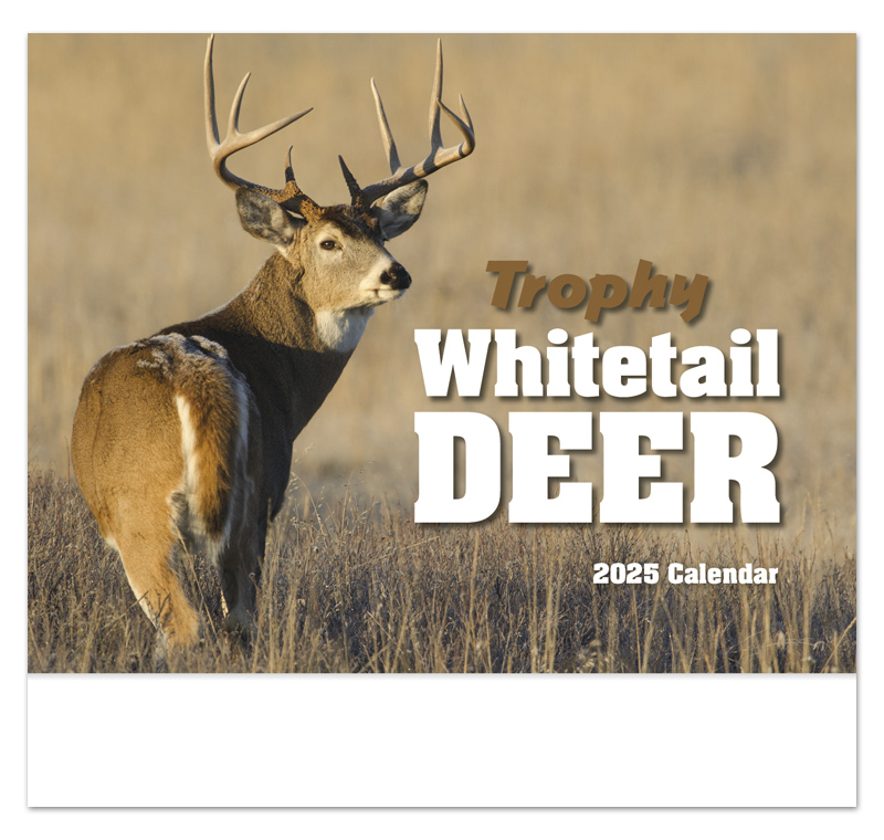 2025 Trophy Whitetails Promotional Wall Calendar | 10-7/8