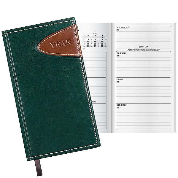 2021 Legacy Curve Pocket Weekly Planner Custom Imprinted Weekly