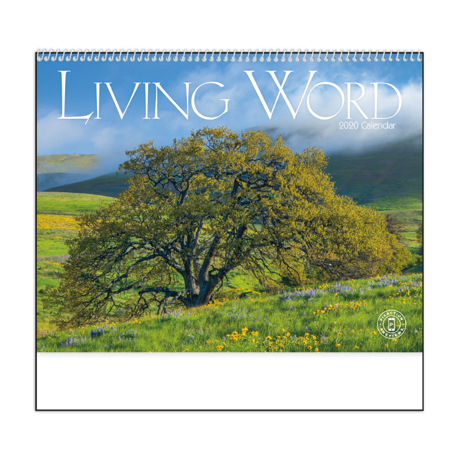 2022 Living Word Nondenominational Calendar 11" X 19" Imprinted
