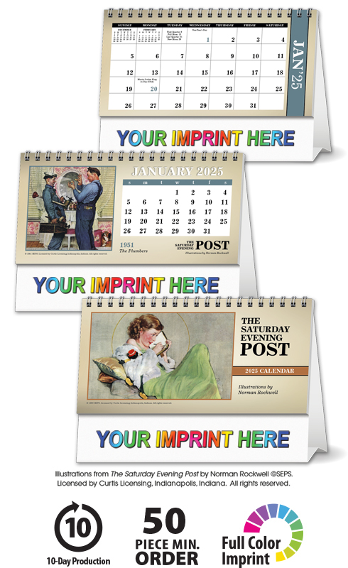 2025 The Saturday Evening Post Desk Calendar | 6