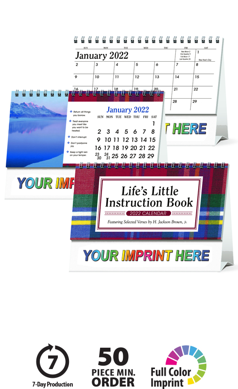 2022 Life's Little Instruction Book Desk Calendar | 6" x 4-1/2