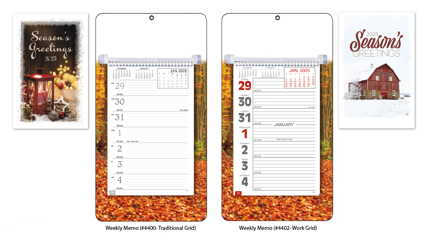 Weekly Board Calendars - AUTUMN | ValueCalendars.com