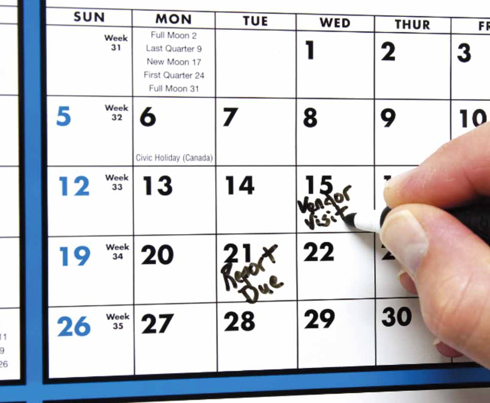2024 SpanAYear (NonLaminated) Calendar 22" x 29" Imprinted Full