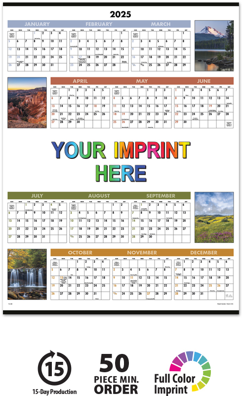 2025 Scenic Span-A-Year Calendar | 22