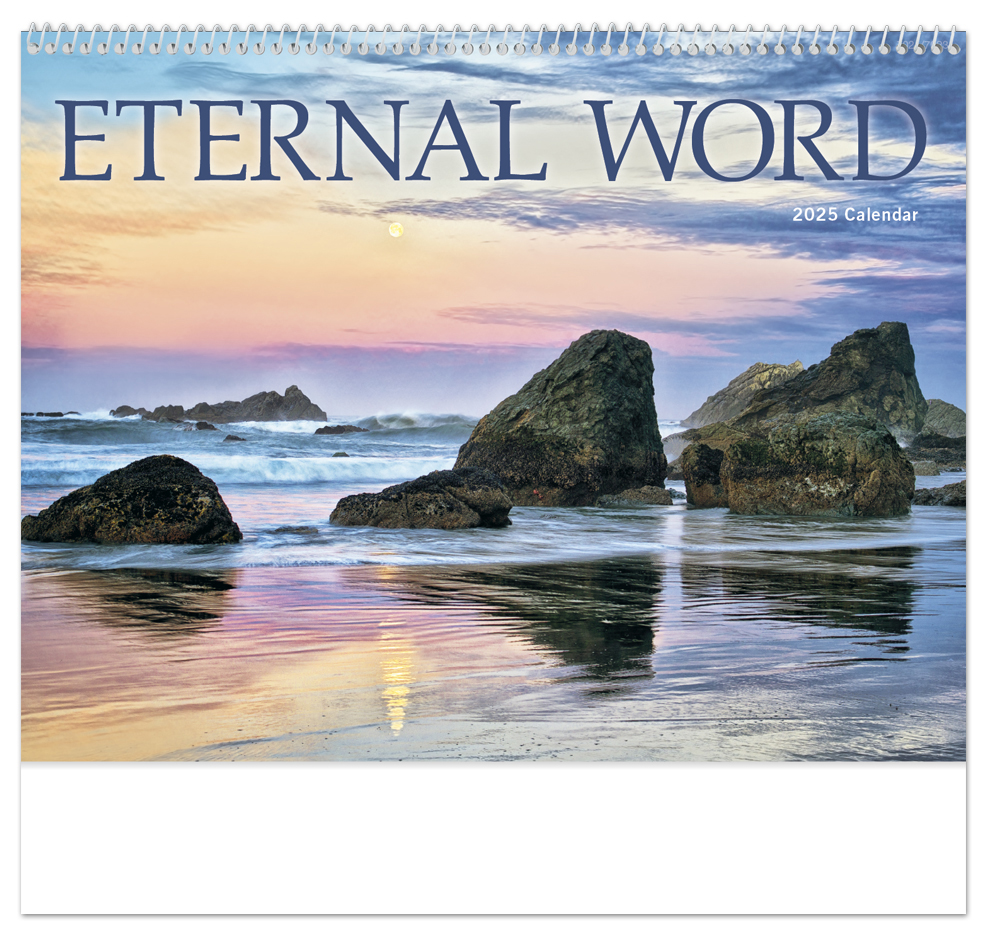 2024 Eternal Word (Spiral) Calendar 11" X 19" Imprinted Spiral Bound