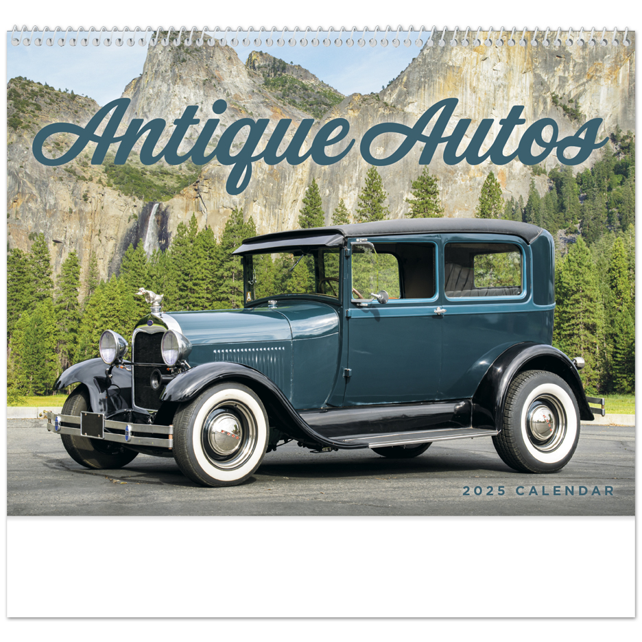 2025 Antique Autos (Spiral) Calendar | 11