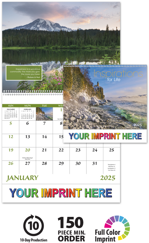 2025 Inspirations For Life (Spiral) Calendar | 11