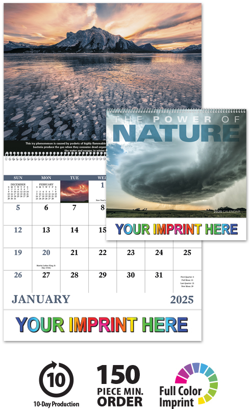 2025 Power of Nature (Spiral) Calendar | 11