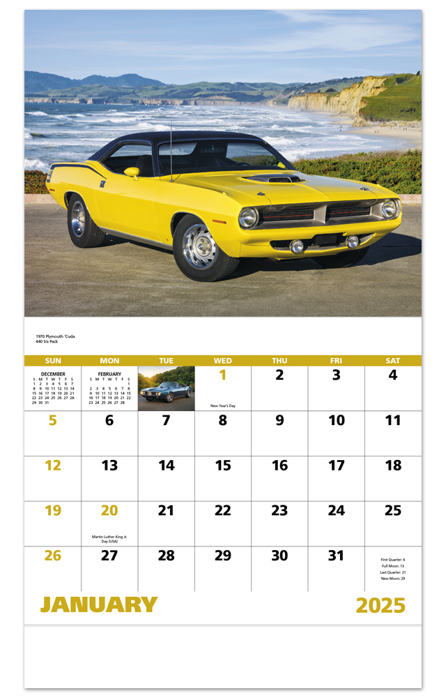 2025 Muscle Thunder Calendar | 11