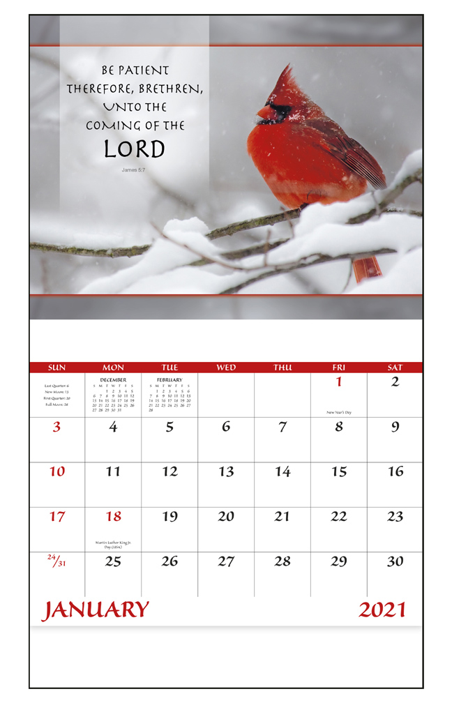 Words Of Life Calendar