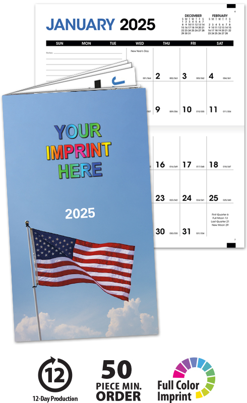 Colorful Impressions Monthly Pocket Planner - PATRIOTIC ...