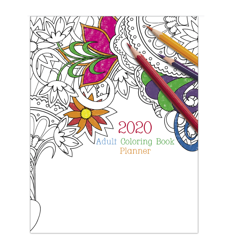 Adult Coloring Book Planner