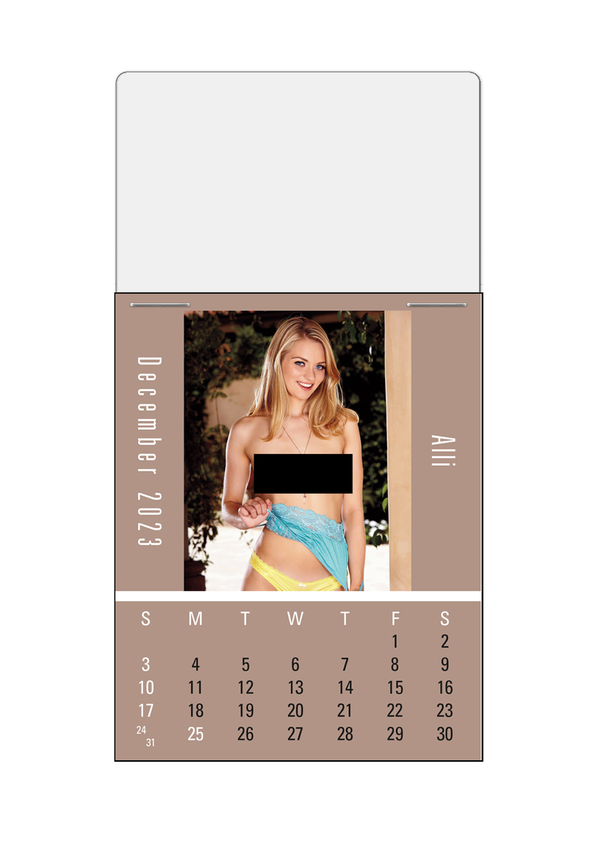2024 Dream Girls MagnaStick™ Calendar Approx. 3" x 51/2" Customized