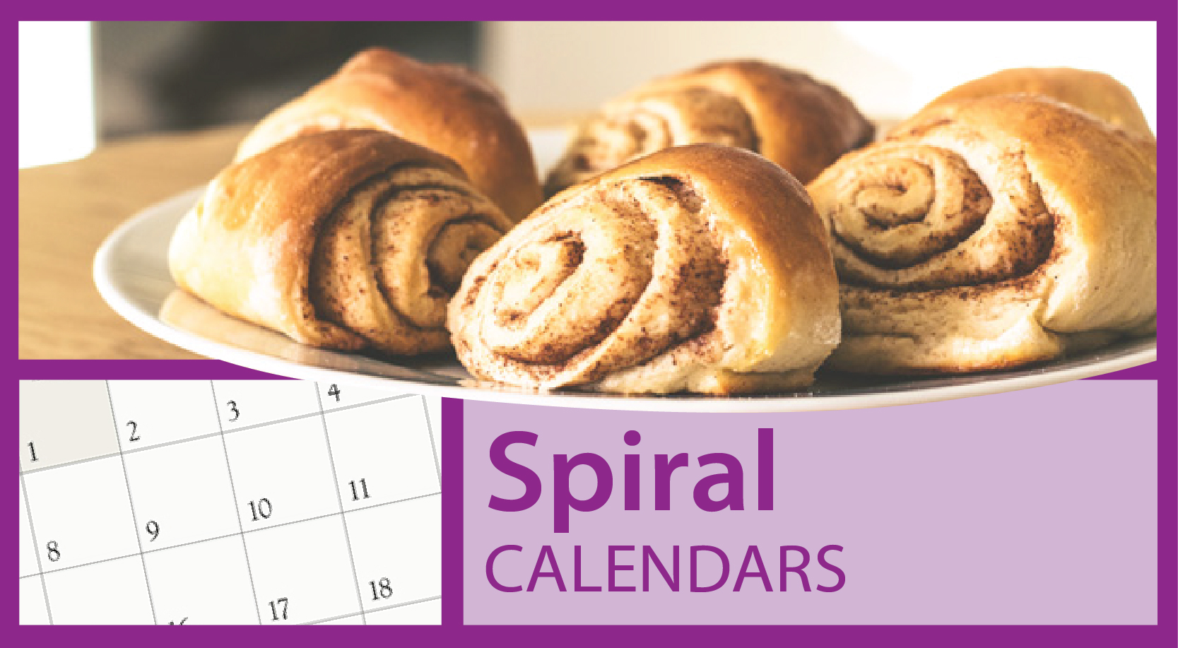 Promotional Spiral Bound Wall Calendars