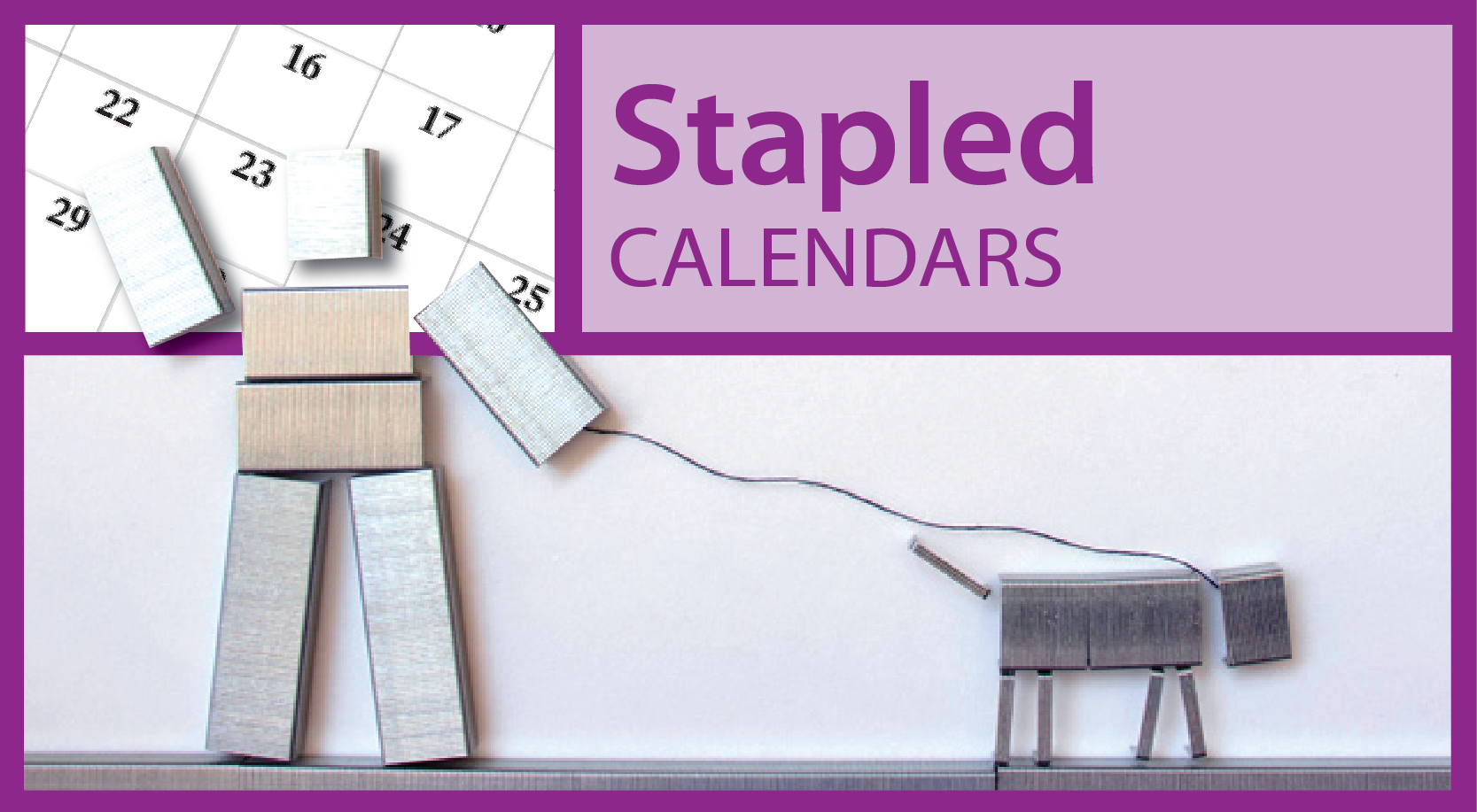 Promotional Staple Bound Wall Calendars
