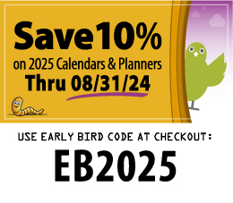 2025 ValueCalendars.com Early Bird Calendar Discount
