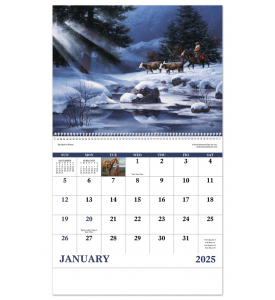 Western Frontier Spiral Calendar