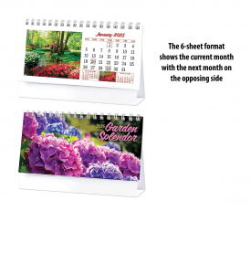 2025 Garden Splendor (Desk) Calendar | 6-1/4