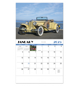 2025 Automotive Classics Promotional Wall Calendar | 10-7/8