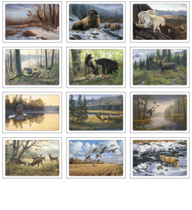 2025 Wildlife Art Pocket Calendar | 8