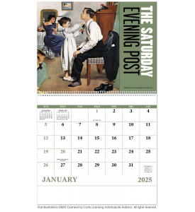 2025 Saturday Evening Post (Spiral) Calendar | 11